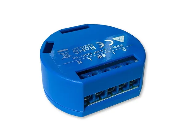 Shelly 1 Wi-Fi Operated Relay Switch 16A