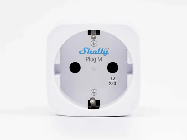 Shelly Plug M Gen3 White | Smart Plug With Consumption Measurement (Matter)