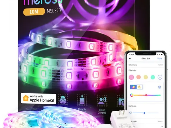 Meross Smart Wi-Fi LED Light Strip RGB 2x5m MSL320HK (EU version)